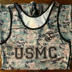 USMC Powerlifting Singlet
